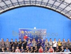 Rayakan Hari Kesaktia Pancasila, Kapolres Sergai Buka Turnament Badminton CUP Tahun 2022