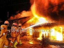 Dua Rumah Terbakar Di Lamongan Tewaskan Ibu Dan Anak