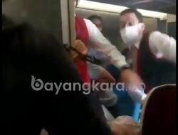 Penumpang Pesawat Turkish Airlines Mabuk Menyerang KRU, Pesawat Mendarat Darurat Di Bandara Kualanamu. 