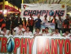 Danyon B Brimob Sumut Tutup Turnamen Futsal HUT Korps Brimob Polri Ke-77