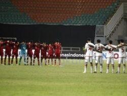 Pasca Kualifikasi Piala Asia U-17 2023 SCORE HASIL AKHIR Indonesia vs Palestina, Garuda Muda Memimpin Skor Sementara 2-0.