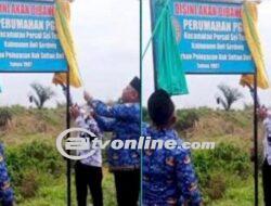 Konflik Lahan Deli Serdang, PTPN II Robohkan Plang Tanda Akan Dibangunnya Perumahan PGRI