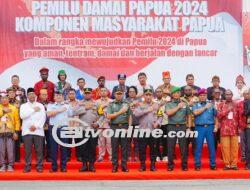 Deklarasi Damai Pemilu 2024 di Papua, Panglima TNI dan Kapolri Bersama Elemen Masyarakat