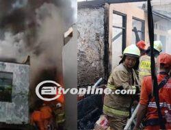 13 Rumah di Kawasan Kwitang Senen Ludes Terbakar,Diduga Korsleting Listrik