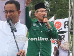 Kampanye Akbar di Lapangan Jambidan, Anies Didampingi Bupati Bantul