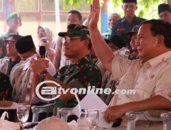 Menhan Prabowo Bicara soal Pemimpin Muda Saat Resmikan 15 Titik Air di Bangkalan