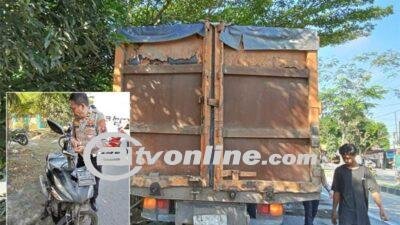 Warga Sergai Tewas Usai Tabrak Truk Berhenti di Lubuk Pakam