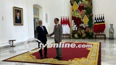 Presiden Jokowi Terima Kunjungan PM Timor Leste Xanana Gusmao di Istana Bogor