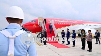 Presiden Jokowi Tiba di Tanah Air Usai Kunker di 3 Negara