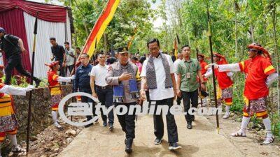 Kapolri Jenderal Listyo Sigit Prabowo Resmikan Sumur Bor Polri Presisi di Gunungkidul, DIY