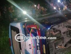 Bus SMAN 1 Sidoarjo Kecelakaan di Tol Ngawi  , Guru & Siswa Jadi Korban