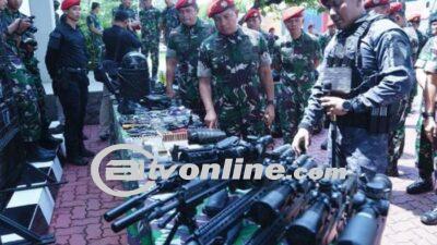 Panglima TNI Cek Sat-81 Kopassus di Cijantung