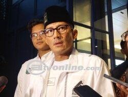 Sandiaga Respons soal Koalisi Anies-Ganjar di Putaran Kedua Pilpres