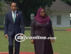 Momen Jokowi Terima Kunjungan Perdana Presiden Tanzania di Istana Bogor