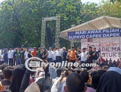 Kampanye Akbar Anies di GOR Agus Salim Padang Dipadati Ribuan Masyarakat