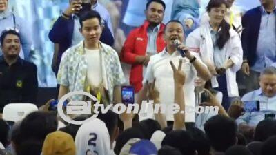 Tarik Gibran Kembali Ke Panggung , Bahlil Pamer Pencapaian Presiden Jokowi di Papua