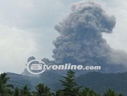 Gunung Dukono Meletus Lagi, Semburkan Abu Vulkanik Setinggi 2,7 KM