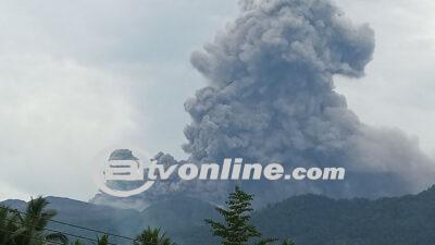 Gunung Dukono Meletus Lagi, Semburkan Abu Vulkanik Setinggi 2,7 KM