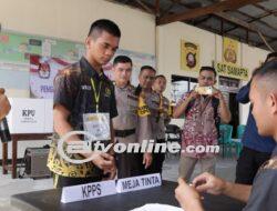 Pastikan Kesiapan Personel, Polres Bengkayang Gelar Pelatihan Pengamanan TPS Pemilu 2024