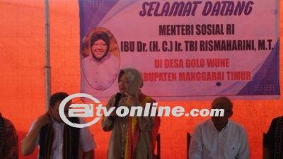 Risma Ajak Warga di NTT Tak Tinggalkan Kampung Halaman, Kemensos Akan Bantu Buka Usaha