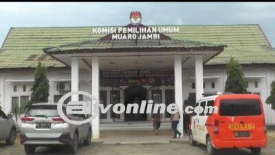 KPU Muaro Jambi Terima Hasil Rekapitulasi Surat Suara Pemilu Yang Rampung Di Tingkat PPK