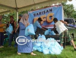 Relawan Gibran & Kelompok Tani Gelar Tebus Murah 1.000 Paket Sembako di Konawe, Sultra