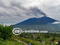 Gunung Marapi Kembali Erupsi, Ketinggian Kolom Abu Tidak Teramati