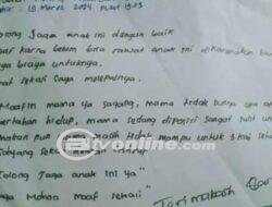 Bayi Ditemukan di Depan Rumah dengan Sepucuk Surat M Mengharukan