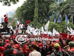 Peringatan May Day,50.000 Buruh Kepung Total Pusat Jakarta, Ini Jalan Yang Perlu Dihindari!