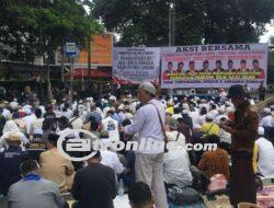 Jalan Medan Merdeka Barat Ditutup dan Dipasang Kawat Berduri Menjelang Aksi Demo Massa