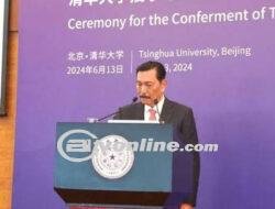 Luhut Binsar Pandjaitan Dianugerahi Gelar Profesor Kehormatan oleh Tsinghua University di China