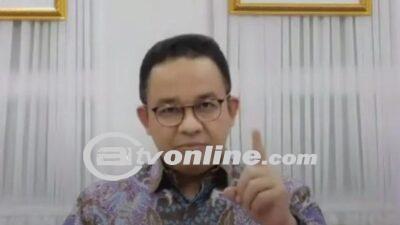 Anies Baswedan Tanggapi Pernyataan Jubir Menhan Prabowo tentang Gubernur Bukan Oposisi