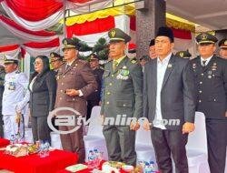 Puncak HUT Bhayangkara ke – 78, Lapas Labuhan Ruku Kanwil Kemenkumham Sumatera Utara Hadiri Upacara dan Syukuran Peringatan HUT Bhayangkara