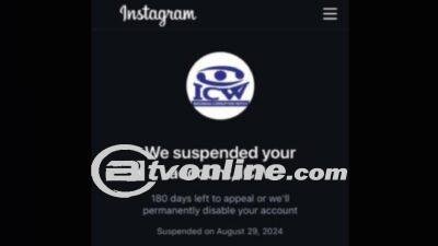 Akun Instagram Indonesia Corruption Watch (ICW) Dikenakan Suspend, Dugaan Pembungkaman Suara Publik