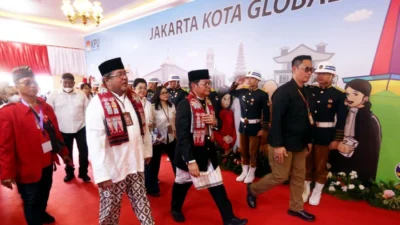 Tiga Pasangan Cagub dan Cawagub Jakarta Masuk Arena Pilkada 2024