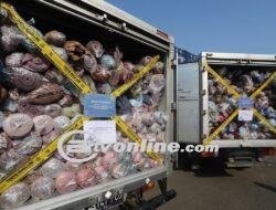 Satgas Impor Ilegal Sita 1.883 Bal Pakaian Bekas, 20 Ribu Roll Kain Gulung hingga 695 Karpet