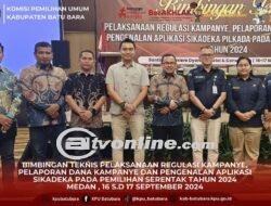 KPU Batu Bara Ikuti Bimtek Kampanye, Dana Kampanye, dan Pengenalan Aplikasi Sikadeka untuk Sukseskan Pilkada Serentak 2024