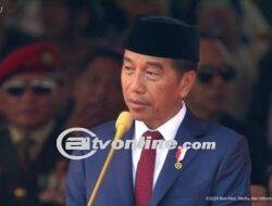 Presiden Jokowi Arahkan TNI Kawal Dua Agenda Besar dalam HUT ke-79 TNI