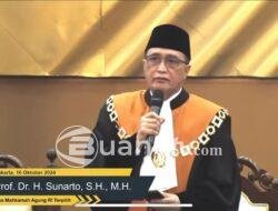 Prof Dr Sunarto Terpilih sebagai Ketua Mahkamah Agung RI, Gantikan Prof M Syarifuddin