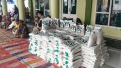 Hut KSJ ke 3 Tahun Di Desa  Sambirejo Timur,Kades M.Arifin Subsidi Beras Untuk Dhuafa Dan Lansia 