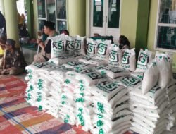 Hut KSJ ke 3 Tahun Di Desa  Sambirejo Timur,Kades M.Arifin Subsidi Beras Untuk Dhuafa Dan Lansia 