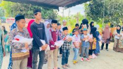 Pasar Sedekah KSJ-GJB Hadir di Sei Kepayang, Dhuafa dan Anak Yatim Terima Bantuan